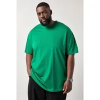 STHUGE T-Shirt T-Shirt Halbarm oversized Rückenprint