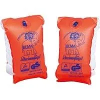 BEMA-Schwimmflügel, Größe 1 orange/blau, für Kinder von 6 - 12 Jahren, 30 - 60kg