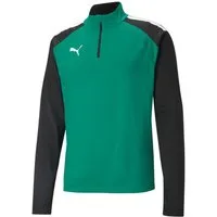 PUMA Langarmshirt Puma Herren Langarmshirt teamLIGA 1/4 Zip Top 657236