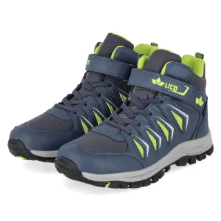 Lico Outdoorboots SINES VS  Blau - Gr. 35 -  Textil