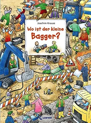 Wo ist der kleine Bagger? (Wimmelbilderbücher)