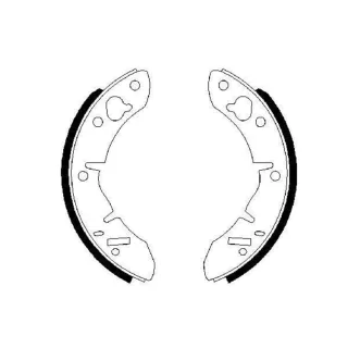 Bosch Bremsbacken hinten Austin MG Rover