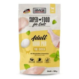 MAC's Nassfutter Katze Adult Hühnchen pur 24x100 g