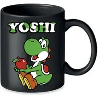 Blondie & Brownie Tasse Yoshi Mario Super Retro Konsole Gamer Gaming Spiele, Keramik