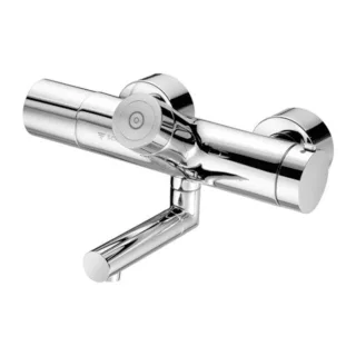 Schell Vitus Wand-Waschtisch-Thermostat 002080699 210 mm, Batteriebetrieb, Mischwasser, verchromt