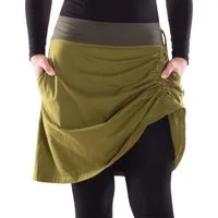 Vishes Jerseyrock Damen Rock Baumwolle casual elastischer Bund verstellar mit Taschen Alternative Bekleidung, Ethno, Hippie, Retro Style