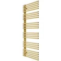 SCHÖNER WOHNEN-Kollektion Badheizkörper CELIA, 151 x 60 cm, Mattgold, mit seitlich versetztem Mittelanschluss