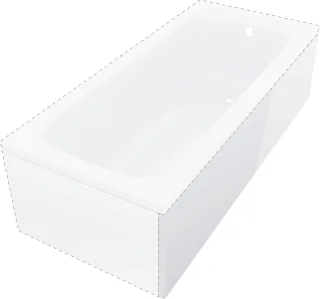 Neuesbad BATHTUBE SIDE PANEL, Lang 180CM, 50 HEIGHT NB1DEKTJD018O1