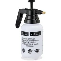 relaxdays Drucksprühgerät Pumpsprühflasche 1 Liter