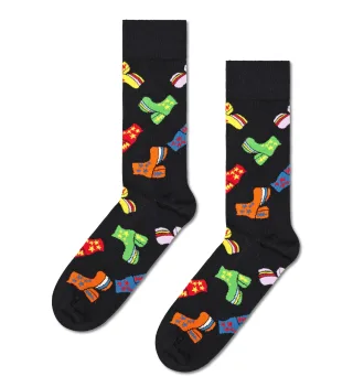 happy socks - Disco Shoes Sock Schwarz - Gr. - 38