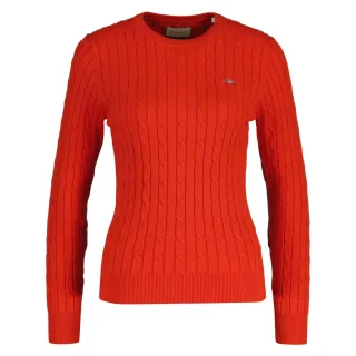 Gant Stretch Cotton Cable C-Neck Strickpullover