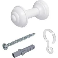 Liedeco Raffhalter, Gardinen, Vorhänge, (1-tlg), Schalhalter 7 cm