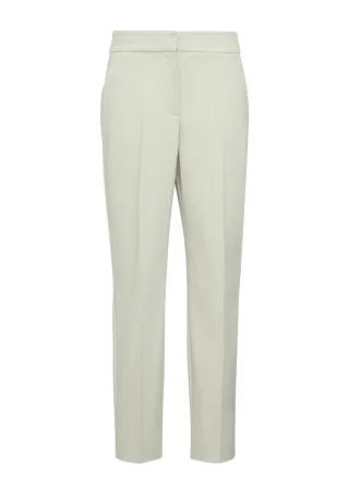 s.Oliver BLACK LABEL - Cigarette-Pants im Slim Fit beige - Gr. - 44