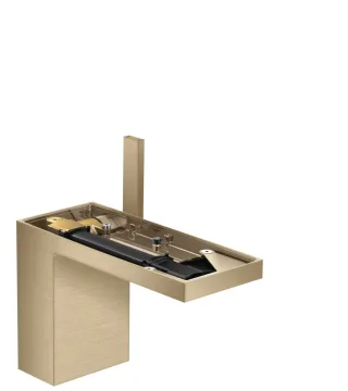 Hansgrohe Waschtischmischer 110 Axor MyEdition ohne Platte, brushed bronze, 47032140 47032140