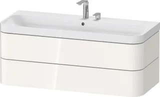 Duravit Happy D.2 Plus c-shaped Set wandhängend Weiß 1175x490x480 mm - HP4349E22220000 HP4349E22220000