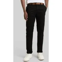 TOM TAILOR Denim Chinohose Hosen & Chino Slim Chino Hose mit Gürtel