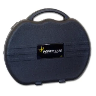 Signallicht-Koffer | Powerflare | für 6 Akku-Signallichter | 6-fach Akkku-Ladegerät 12/230V | kompakt | stabil Blau