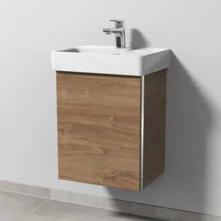 Sanipa 3way Waschtischunterbau zu Laufen Pro S Waschtisch mit 1 Tür, Eiche-Kansas BR78359