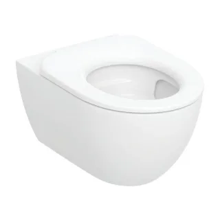 Geberit Acanto Wand-Tiefspül-WC-Set 502996001 36x38,5x53,5cm, 4,5 l, geschlossen, mit Sitzring, weiß