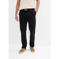 bonprix Chinohose aus Baumwolle mit Elasthan-Anteil, seitlicher Gummizug in der Taille