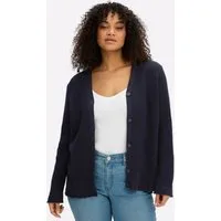 Sheego Strickjacke Strickjacke Langarm Ajour