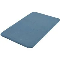Kleine Wolke Badematte Cony, Badvorleger, Badezimmer Teppich, Höhe 25 mm, rutschhemmend beschichtet, fußbodenheizungsgeeignet, Polyester, rechteckig, Badteppich, Fell-Optik, Uni Farben, besonders weich & kuschelig