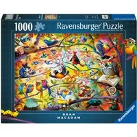 Ravensburger Puzzle Dean MacAdam: Fleißige Vögelchen, 1000 Puzzleteile, Made in Germany