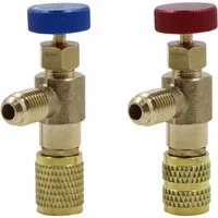 FELIXLEO Absperrventil Kältefüller Schnellkupplung 2 Stück Adapter R410A R22, (1-tlg)