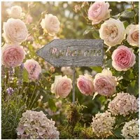 Ambiente Haus Gartenstecker Ruhezone (H) 122cm (1-St) als Pfeil mit Schriftzug Ruhezone für den Außenbereich