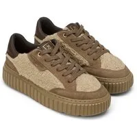 Marc O'Polo Marc O'Polo Shoes - Plateau-Sneaker - Braun Schnürschuh
