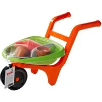 Androni Giocattoli Sandform-Set Kleine Schubkarre mit Gartenwerkzeug 5 Teile
