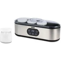Unold Joghurtbereiter Jogi -, 4 Portionsbehälter, je 180 ml, - Kompakter Joghurtmacher, Temperatur (20–50 C) & Timer (1–48h)