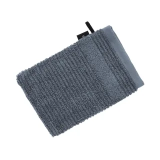 Vossen - Frotteehandtuch Waschhandschuhe "Tomorrow" (Dunkelgrau)
