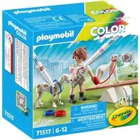 Playmobil® Hundetraining (71517), Color Konstruktions-Spielset, (17 St), Made in Europe
