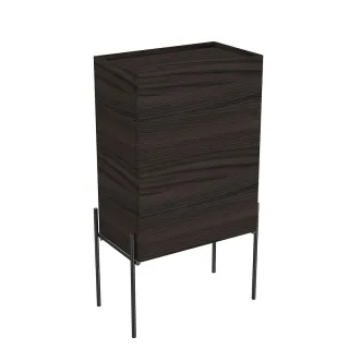 VitrA Equal Halbhochschrank Ulme Türanschlag rechts,81094 81094
