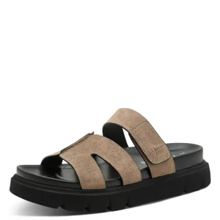Tamaris - Da.-Pantolette taupe - Gr. - 39
