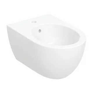 Geberit Acanto Wandbidet 502825008 35,5x27,5x53cm, geschlossen, weiß KeraTect