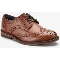 Next Brogues zum Schnüren aus Leder Budapester (1-tlg)