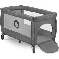 lionelo Baby-Reisebett Stefi Plus, 2in1: Babybett & Laufstall , Kompakte Größe , Luftiges Netz