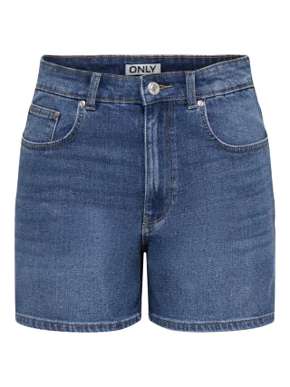 ONLY - ONLPHINE STRETCH DNM SHORTS PIM Medium Blue Denim - Gr. - XS