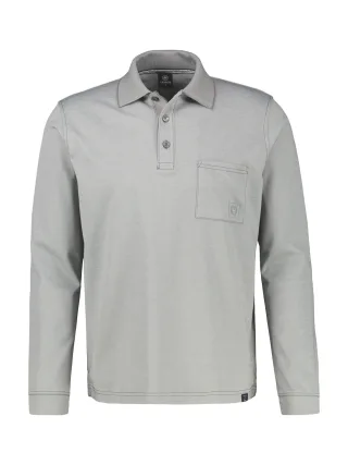 LERROS - POLO-KNOPF BASALT GREY - Gr. - XXXL