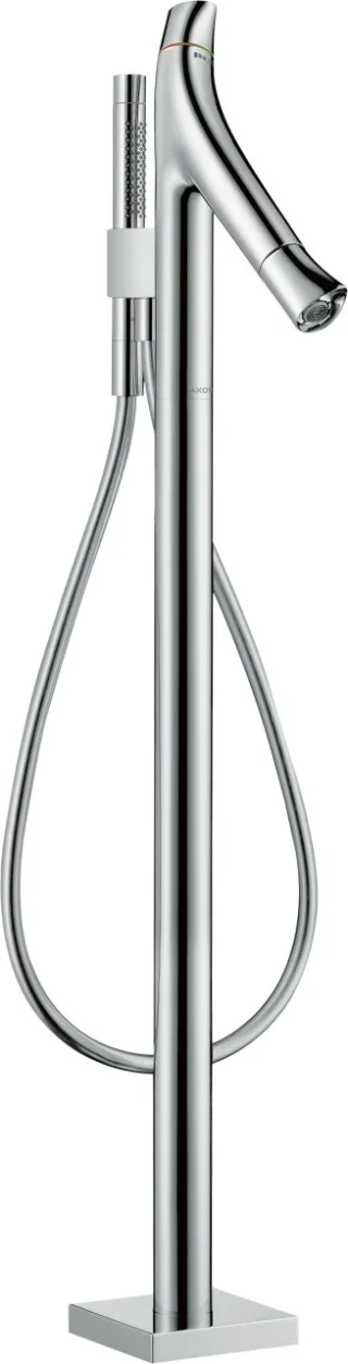 Hansgrohe Wannenmischer Axor Starck Organic, 12016000 Fertigset chrom zur Bodenmontage, 12016000 12016000