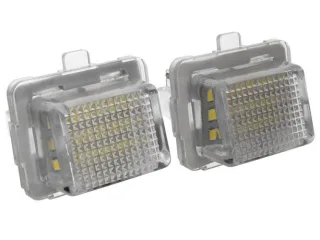 2x LED Kennzeichenbeleuchtung SMD für Mercedes W204 S204 C218 W212 W221 C216
