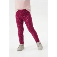 happy girls Strickleggings im süßen Herzchen-Allover
