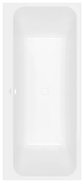 Villeroy & Boch Badewanne Architectura 177ARE2A2, m. System AP TP2 Weiss Alpin UAP177ARE2A2V01