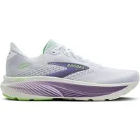 Brooks Ghost 18 WHITE/PURPLE HEBE/GREEN Laufschuh