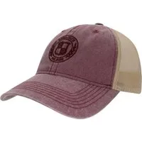 chillouts Baseball Cap Milton Hat Vintage-Look Baseballkappe mit Wappen-Stickerei