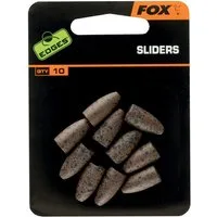 FOX International Karpfenblei Fox Edges Sliders - 10 Stück Backleads Back Leads Bleie Absenkbleie