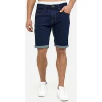 Indicode Jeansshorts Herren Caden Jeans Shorts Herrenshorts mit 5 Taschen, Denimstyle