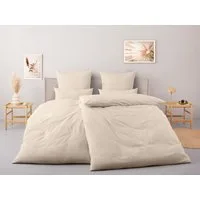 OTTO home Bettwäsche Luisa, Baumwoll-Leinen Mix, 2 teilig, ab Gr. 135x200, auch in PREMIUM Qualitäten erhältlich, Streifen